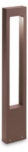 IdealLux 213361 VEGA PT1 zahradní sloupek G9 1x15W IP44 kávová