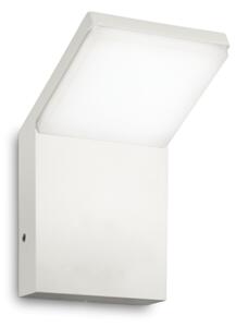 Exteriérové ​​nástěnné svítidlo Ideal lux 221502 STYLE AP1 BIANCO 1xLED 9W / 680lm 4000K bílá IP54