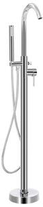 Volně stojící vanová baterie nerezová ocel 118,5 cm 145091