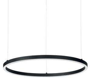 IdealLux 229492 ORACLE SLIM D50cm závěsné LED svítidlo 29W 1600lm 3000K IP20 černá