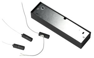 IdealLux 229515 ORACLE SLIM D700mm závěsné LED svítidlo 38W 4300/2220lm 3000K IP20 černá