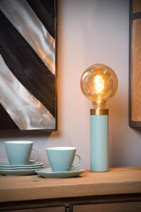 LUCIDE Stolní lampa SELIN průměr 6 cm - 1xE27 - Turquoise