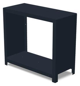 Stora Zahradní dřevník 80 x 90 x 40 cm, nerezový, antracit CORGARDEN 1093