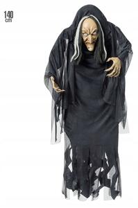 Strašidelná dekorace čarodějnice 140 cm na Halloween