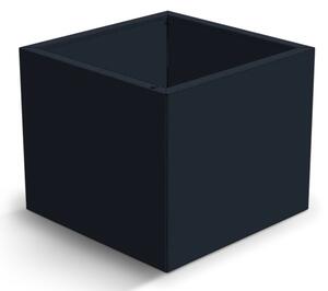 Cube Zahradní květináč 60 x 60 x 50 cm, nerezový, antracit CORGARDEN 1087