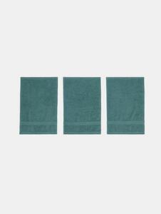 Sinsay - Sada ručníků na ruce 3 pack - zelená