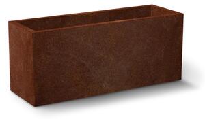 Tall Zahradní květináč vysoký 40 x 120 x 50 cm, corten CORGARDEN 1083