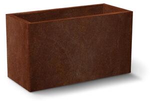 Tall Zahradní květináč vysoký 40 x 90 x 50 cm, corten CORGARDEN 1082