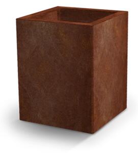 Tall Zahradní květináč vysoký 40 x 40 x 50 cm, corten CORGARDEN 1081