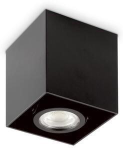 IdealLux 243948 MOOD PL1 D09 SQUARE přisazené stropní svítidlo GU10 1x28W IP20 černá