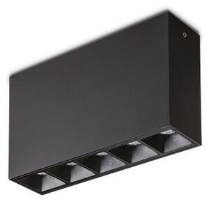 Ideal Lux 244884 LIKA stropní svítidlo LED 12,5W/1100lm 3000K černá