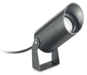 IdealLux 248387 STARLIGHT PT vnější bodové LED svítidlo / reflektor 10W 850lm 3000K IP68 šedá