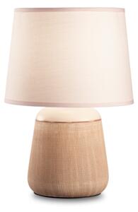 IdealLux 245331 KALI"-2 TL1 stolní svítidlo / lampička 200mm E14 1x40W IP20 hnědá