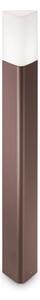 IdealLux 246888 PULSAR PT1 zahradní sloupek E27 1x42W IP44 kávová