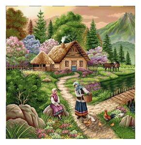 Gobelínový povlak na polštář 42x42 cm Eden 6231 Barva Vícebarevná Rozměry 42x42 cm