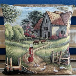 Gobelínový povlak na polštář 42x42 cm Eden 6230 Barva Vícebarevná Rozměry 42x42 cm