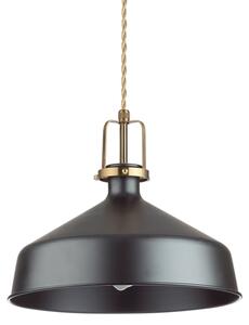 IdealLux 249056 ERIS-1 SP1 závěsné svítidlo 210mm E27 1x60W IP20 černá