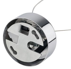 IdealLux 250342 NEMO SP1 D40 závěsné svítidlo 400mm E27 1x60W IP20 chrom