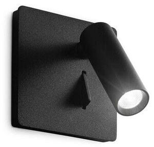 IdealLux 250113 LITE AP zápustné nástěnné LED bodové svítidlo (spot) 3W 130lm 3000K IP20 černá
