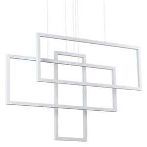 Ideal Lux 253589 FRAME závěsné svítidlo LED 93W/9600lm 3000K bílá