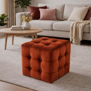 Taburetka Lizmon (oranžová). Akce -18%