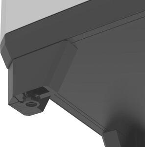 Linear Tall Úložná skříňka, černá/světle šedá KETER 9724