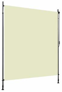 Venkovní roleta 200 x 270 cm krémová 145942
