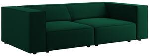 Cosmopolitan Design Sametová pohovka Arendal 204 cm