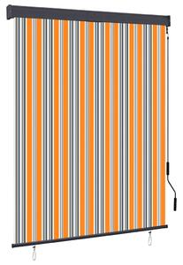 Venkovní roleta 140 x 250 cm žlutomodrá 145968