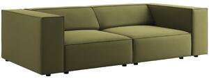 Cosmopolitan Design Sametová pohovka Arendal 204 cm