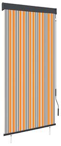 Venkovní roleta 100 x 250 cm žlutomodrá 145956