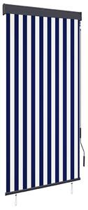 Venkovní roleta 100 x 250 cm modrobílá 145955