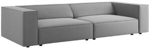 Cosmopolitan Design Sametová pohovka Arendal 244 cm