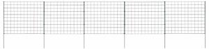Zahradní plot 77,5 x 64 cm zelený 146102