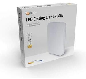 Solight WO732-1 OUT - LED venkovní stropní svítidlo, LED 24W, 4000K, 28 x 28cm, IP54 (Stropní úsporné venkovní LED svítidlo)
