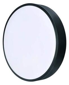 Solight WO803-B LECCE - LED stropní svítidlo s přepínačem barvy světla, Ø 30cm, 36W, 3000/4000/6000K (Stropní černé svítidlo s možností změny teploty chromatičnosti přepínačem na svítidle)