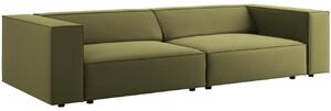 Cosmopolitan Design Sametová pohovka Arendal 244 cm