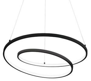 Ideal Lux 269436 OZ závěsné svítidlo LED D600mm 47W/5000lm 3000K černá
