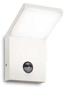 Ideal Lux 269146 STYLE venkovní nástěnné svítidlo s pohybovým senzorem LED 9,5W/750lm 3000K IP54 bílá