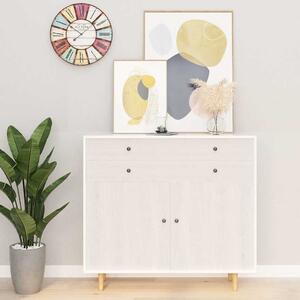 Samolepící tapeta na nábytek bílé dřevo 500 x 90 cm PVC 146116