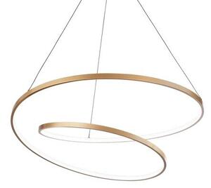 Ideal Lux 269443 OZ závěsné svítidlo LED D600mm 47W/5000lm 3000K mosaz