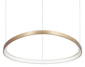 Ideal Lux 269849 GEMINI závěsné svítidlo LED 60W/6200lm 3000K antická mosaz