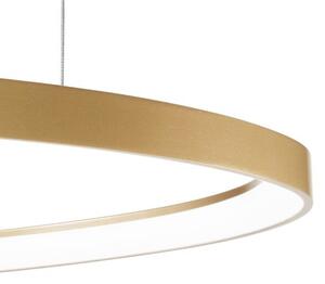Ideal Lux 269832 GEMINI závěsné svítidlo LED 48W/4950lm 3000K antická mosaz