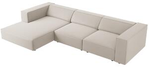 -25 % Dny MOMENTI– Cosmopolitan Design Sametová rohová pohovka Arendal 284 cm, levá