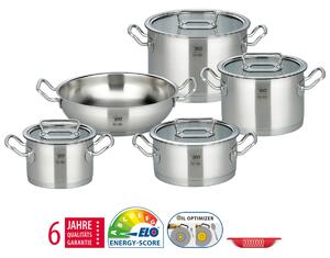 Gourmet Plus Sada hrnců 5 ks, nerezové ELO PREMIUM 40995