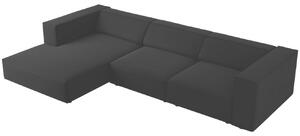 -25 % Dny MOMENTI– Cosmopolitan Design Sametová rohová pohovka Arendal 284 cm, levá