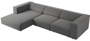 -25 % Dny MOMENTI– Cosmopolitan Design Sametová rohová pohovka Arendal 284 cm, levá