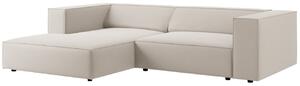-25 % Dny MOMENTI– Cosmopolitan Design Sametová rohová pohovka Arendal 224 cm, levá