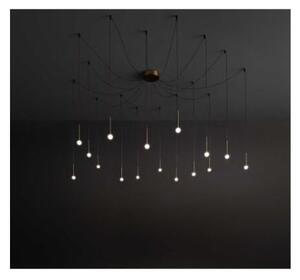 Ideal Lux 284002 LUCCIOLA závěsné svítidlo LED 16W 1500/910lm 3000K černá