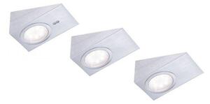 LD 84111-55-3 THEO LED skříňkové svítidlo, ocel, 3-ramenné, klínovité, moderní 3000K - LEUCHTEN DIREKT / JUST LIGHT